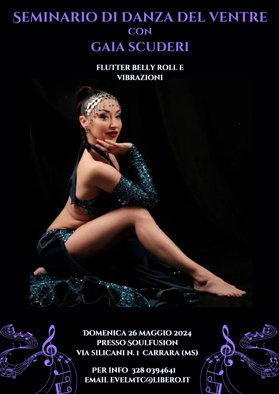 Workshop di Flutter belly roll e Vibrazioni  con Gaia Scuderi